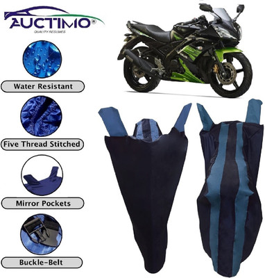 AUCTIMO Two Wheeler Cover for Yamaha(YZF R15 S, Blue)