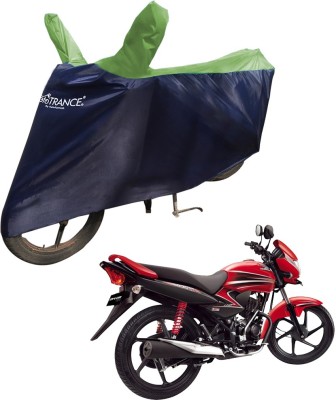 MOTOTRANCE Two Wheeler Cover for Honda(Dream Yuga, Green, Blue)