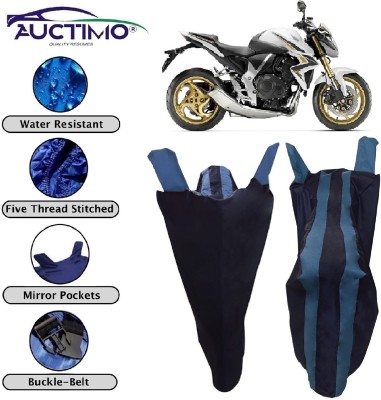 AUCTIMO Two Wheeler Cover for Honda(CB 1000R, Blue)