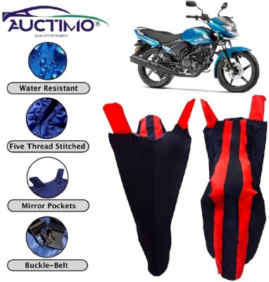 AUCTIMO Two Wheeler Cover for Yamaha(Saluto, Blue)