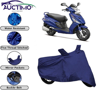 AUCTIMO Two Wheeler Cover for Hero(Maestro Edge, Blue)