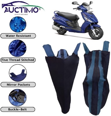 AUCTIMO Two Wheeler Cover for Hero(Maestro Edge, Blue)