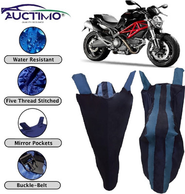 AUCTIMO Two Wheeler Cover for Ducati(Monster 796 S2R, Blue)