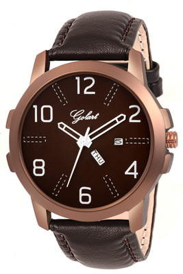 GOLART GT-M-LBR0BR010 Analog Watch  - For Boys