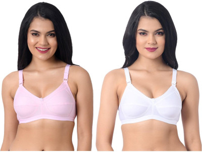 INNER TOUCH Women Full Coverage Non Padded Bra(Multicolor)