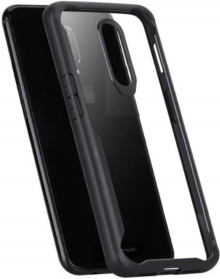 Phone Back Cover Flip Cover for Mi K20 Pro, Mi K20 Pro, Xiaomi Mi Redmi K20 Pro(Transparent, Black, Grip Case, Pack of: 1)