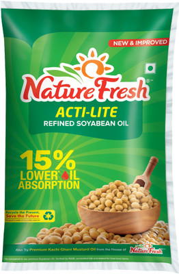 Nature Fresh Acti-lite Refined Soyabean Oil Pouch