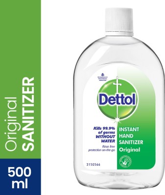 Dettol Instant  Hand Sanitizer Bottle  (500 ml)