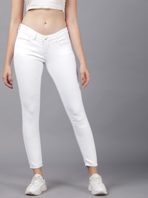 Tokyo Talkies Slim Women White Jeans