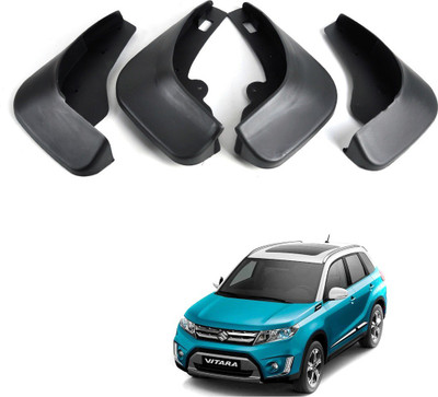 AuTO ADDiCT Front Mud Guard, Rear Mud Guard For Suzuki Vitara NA(Black)