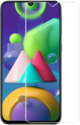 HOBBYTRONICS Tempered Glass Guard for Samsung Galaxy M21(Pack of 1)