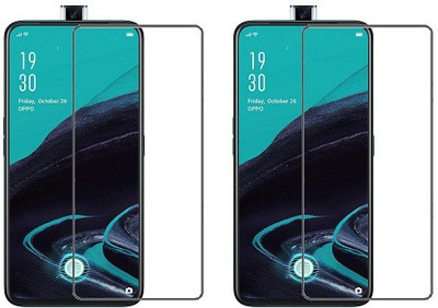 HOBBYTRONICS Tempered Glass Guard for Oppo Reno2 F(Pack of 2)