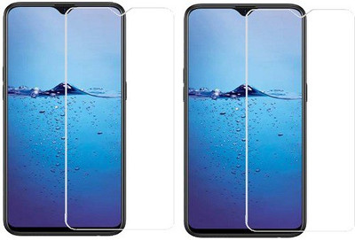 HOBBYTRONICS Tempered Glass Guard for Oppo F9(Pack of 2)