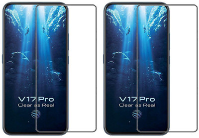 HOBBYTRONICS Tempered Glass Guard for Vivo V17 Pro(Pack of 2)