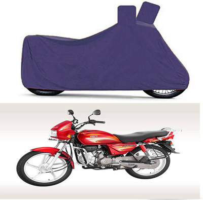 Flipkart SmartBuy Waterproof Two Wheeler Cover for Hero(Splendor Plus, Blue)