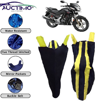 AUCTIMO Two Wheeler Cover for Honda(CBZ Extreme, Yellow)
