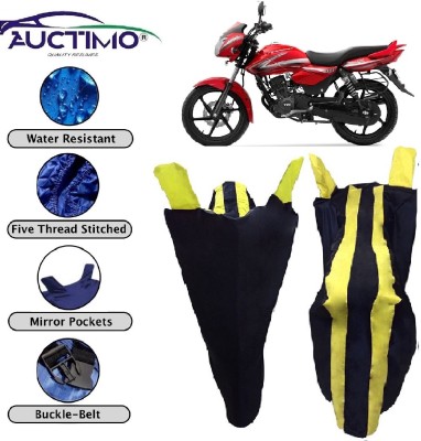 AUCTIMO Two Wheeler Cover for TVS(Phoenix 125, Yellow, Blue)