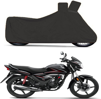 SMART BUYY Waterproof Two Wheeler Cover for Honda(CB Shine, Black)