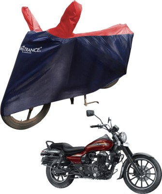 MOTOTRANCE Two Wheeler Cover for Bajaj(Avenger 150 Street, Red, Blue)