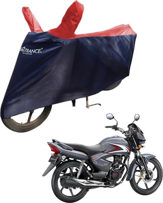 MOTOTRANCE Two Wheeler Cover for Honda(CB Shine, Red, Blue)