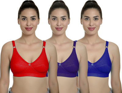 Arousy R Cup Women Minimizer Non Padded Bra(Multicolor)