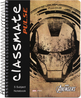 Classmate Pulse Regular Notebook Single Line 250 Pages(Multicolor)