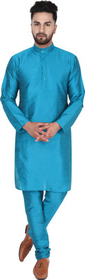 SKAVIJ Men Kurta Pyjama Set