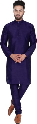 SKAVIJ Men Kurta Pyjama Set