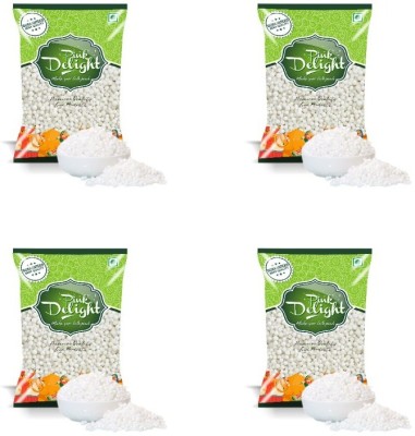 Pink Delight Sabudana Sago (500 g) (pack of 4) Sago(2 kg, Pack of 4)