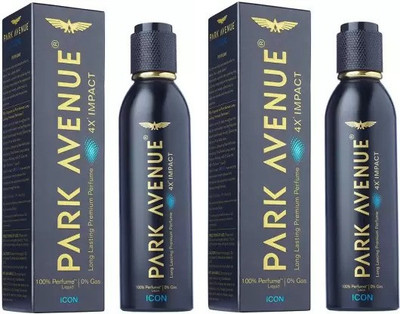 PARK AVENUE Icon (Pack of 2) 150ml each i-02 Eau de Parfum  -  300 ml(For Men)
