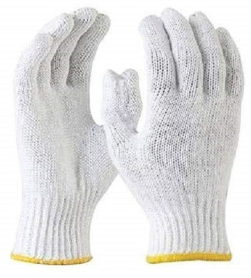 Spartan CTN_White-PK10 Synthetic  Safety Gloves(Pack of 20)