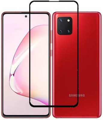 MOBIRUSH Edge To Edge Tempered Glass for Samsung Galaxy Note 10 Lite(Pack of 1)