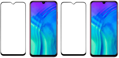 HOBBYTRONICS Edge To Edge Tempered Glass for Honor 20i(Pack of 2)