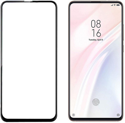 HOBBYTRONICS Edge To Edge Tempered Glass for Mi K20 Pro, Redmi 9T Pro(Pack of 1)