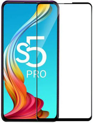 MOBIRUSH Edge To Edge Tempered Glass for Infinix S5 Pro(Pack of 1)