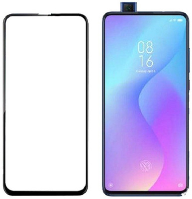 XRENGTH Edge To Edge Tempered Glass for Mi K20, Redmi 9T(Pack of 1)