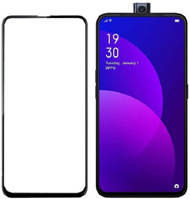 HOBBYTRONICS Edge To Edge Tempered Glass for Oppo F11 Pro(Pack of 1)