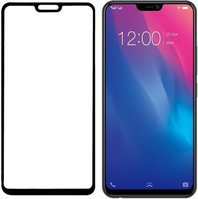 HOBBYTRONICS Edge To Edge Tempered Glass for Vivo V9 Youth(Pack of 1)