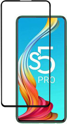 ZIVITE Edge To Edge Tempered Glass for Infinix S5 Pro(Pack of 1)
