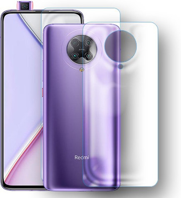 MUTAALI Front and Back Tempered Glass for Redmi K30 Pro Zoom(Pack of 1)