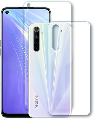 MUTAALI Front and Back Tempered Glass for Realme 6(Pack of 1)