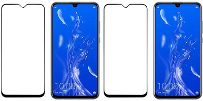 HOBBYTRONICS Tempered Glass Guard for Honor 10 Lite(Pack of 2)