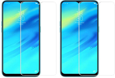 HOBBYTRONICS Tempered Glass Guard for Realme 2 Pro(Pack of 2)