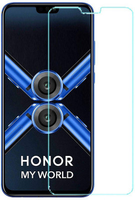 HOBBYTRONICS Tempered Glass Guard for Honor 8X(Pack of 1)