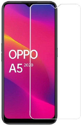 HOBBYTRONICS Tempered Glass Guard for Oppo A5(Pack of 1)
