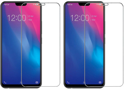 HOBBYTRONICS Tempered Glass Guard for Vivo V9 Youth(Pack of 2)