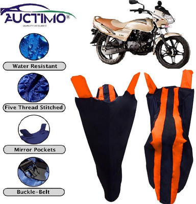 AUCTIMO Two Wheeler Cover for LML(Freedom, Orange, Blue)
