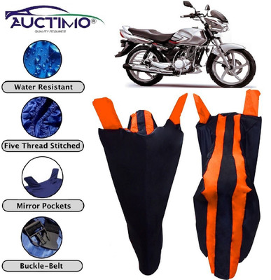 AUCTIMO Two Wheeler Cover for Suzuki(Zeus, Orange, Blue)