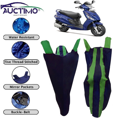 AUCTIMO Two Wheeler Cover for Hero(Maestro, Blue, Green)