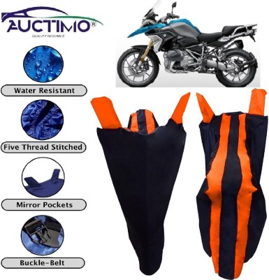 AUCTIMO Two Wheeler Cover for BMW(GS, Blue, Orange)